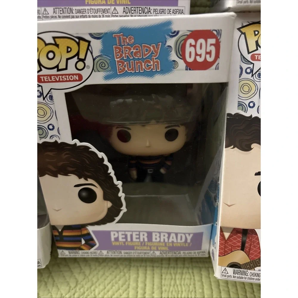Funko Pop Brady Bunch Lot of 6 Greg Marcia Peter Cindy Bobby Alice Boxed